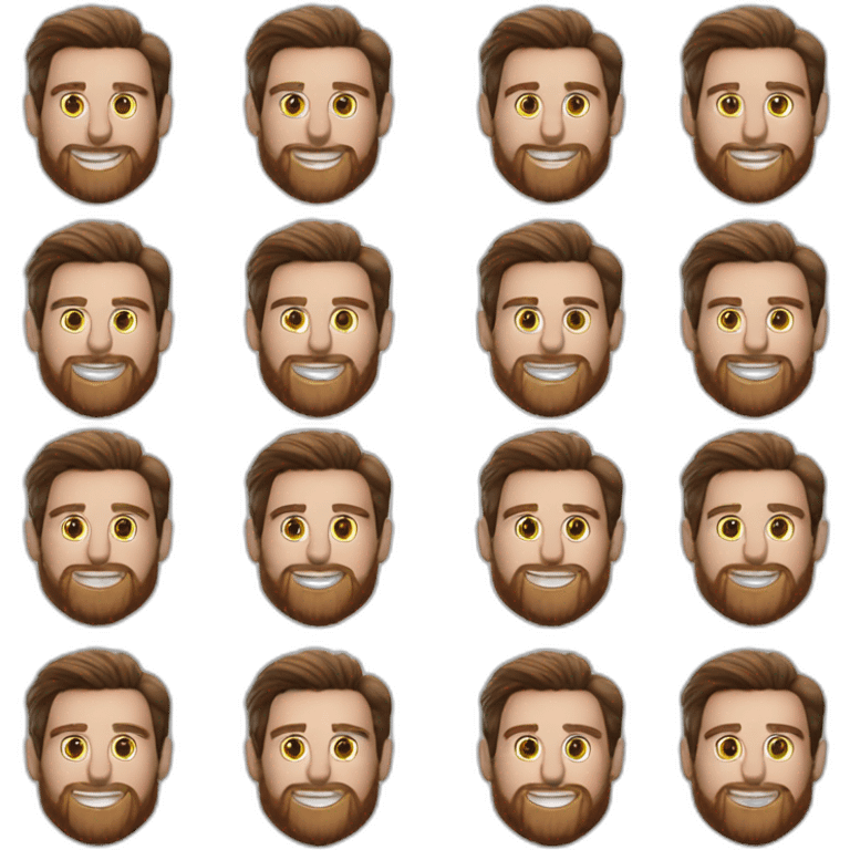 Messi habiller en civil emoji