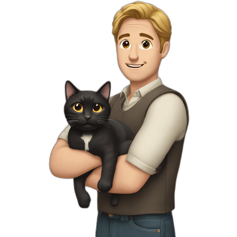 ben-with-cat emoji