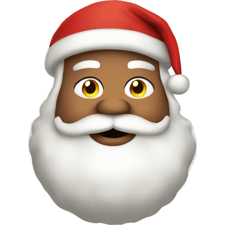 Fat Santa  emoji