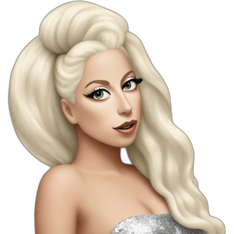 Lady gaga on artpop era emoji