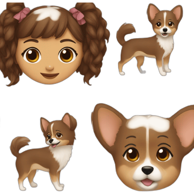 ZENDAYA WITH POMCHI emoji