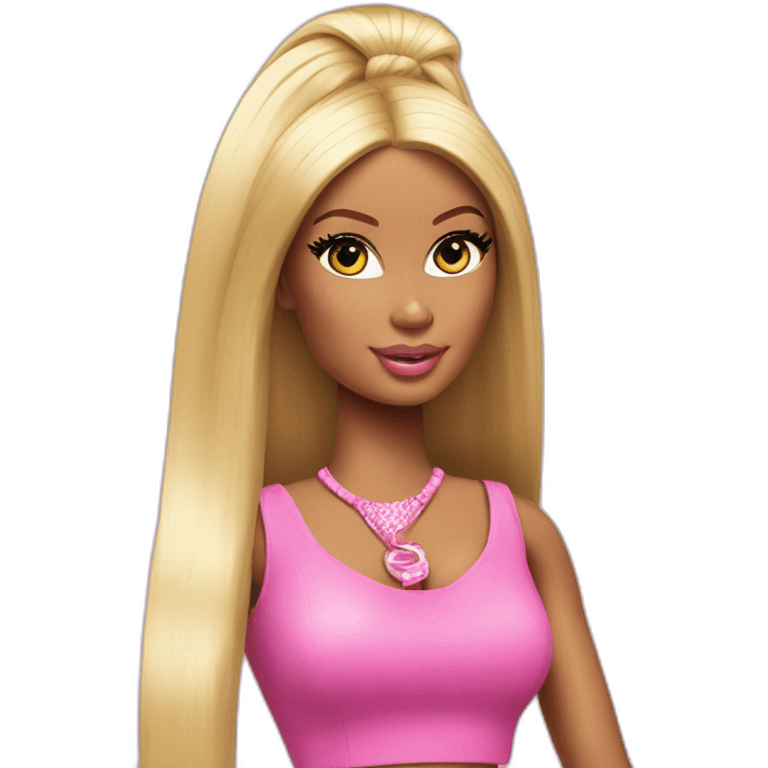 barbie nicki minaj emoji