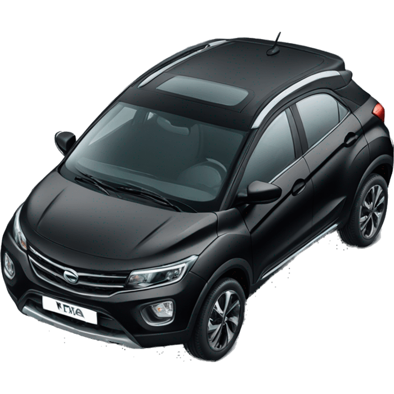 Tata nexon black car emoji