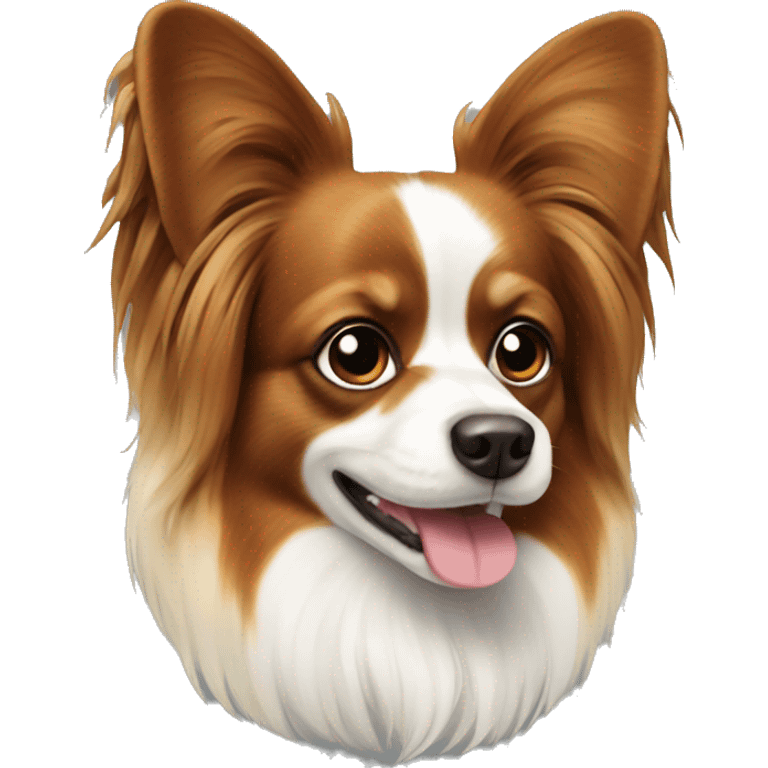 Papillon dog emoji