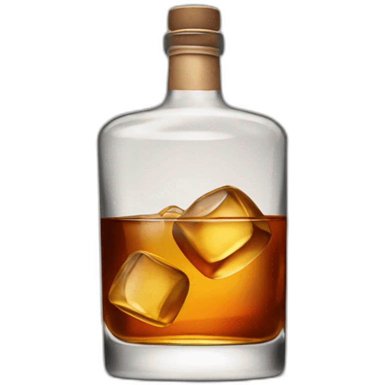 whisky on the rocks emoji