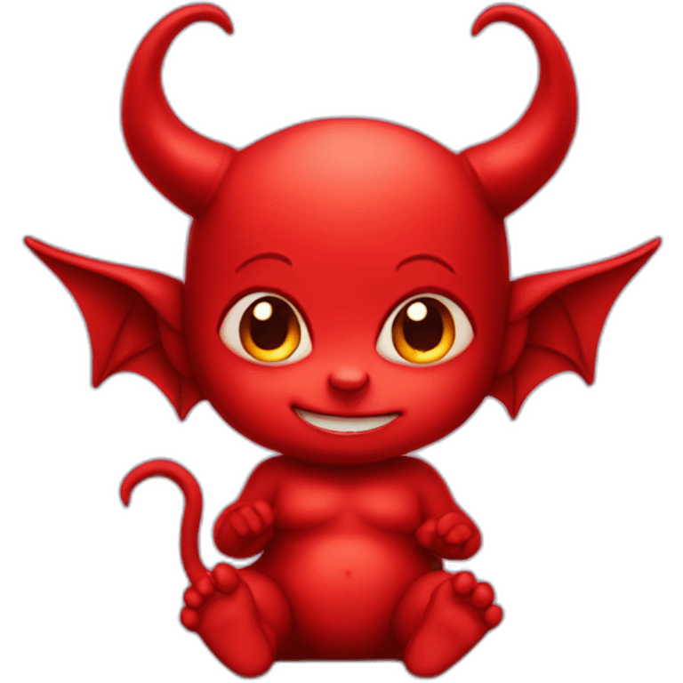 Baby devil emoji