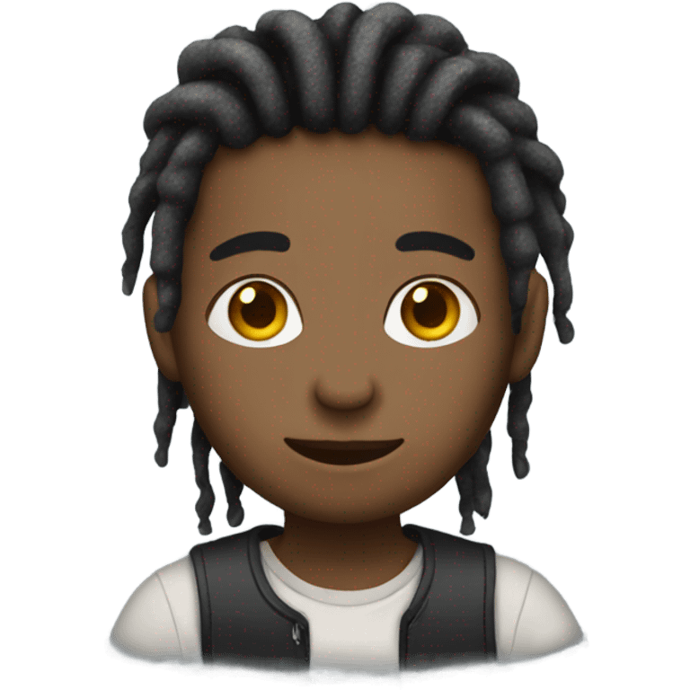 Boy with Dreads  emoji