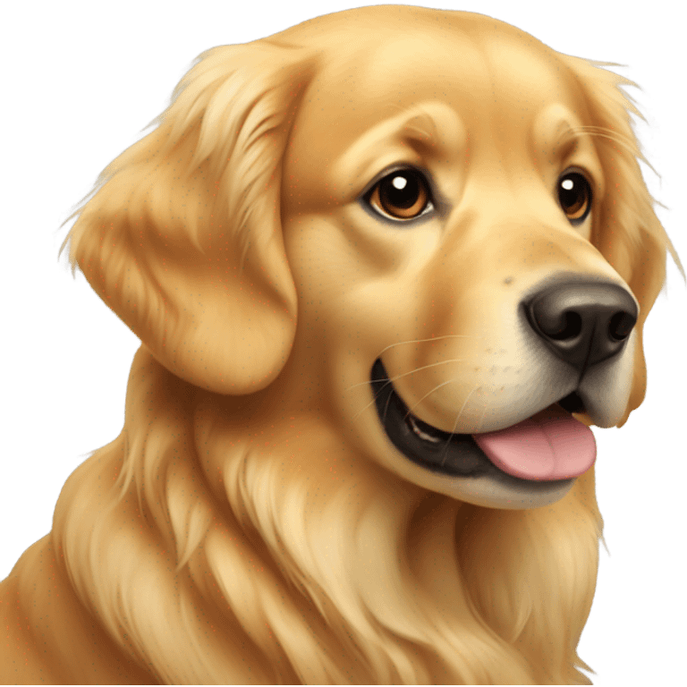 Golden retriever  emoji