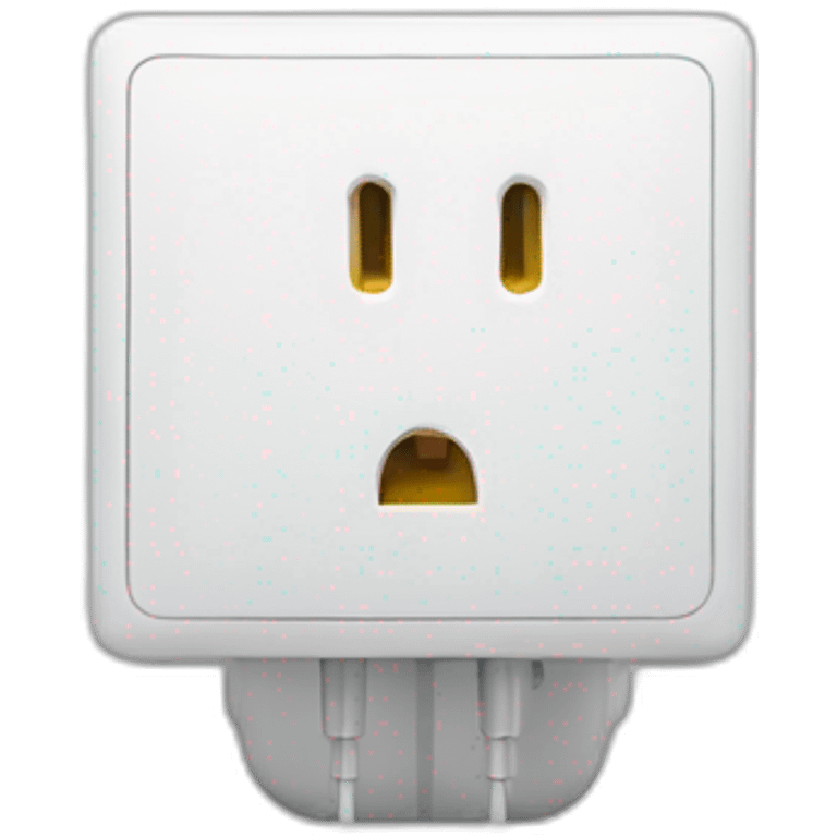 European Plug with wather emoji