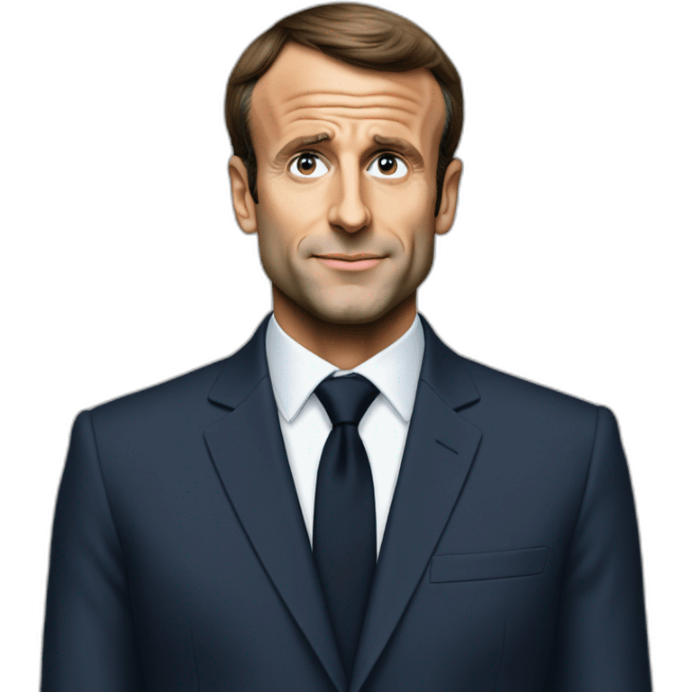 emmanuel macron mind blown emoji