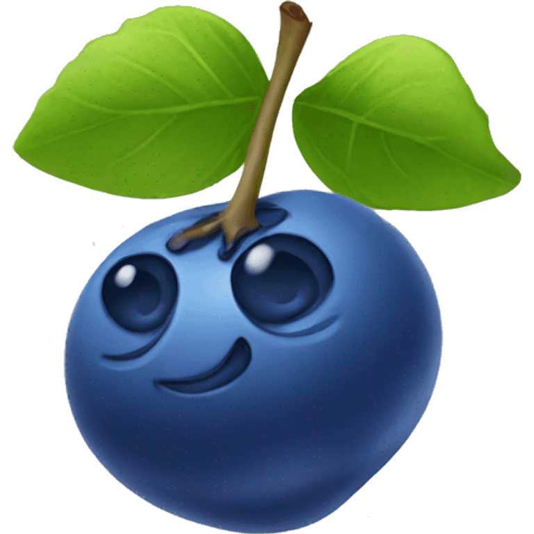 Blueberry emoji