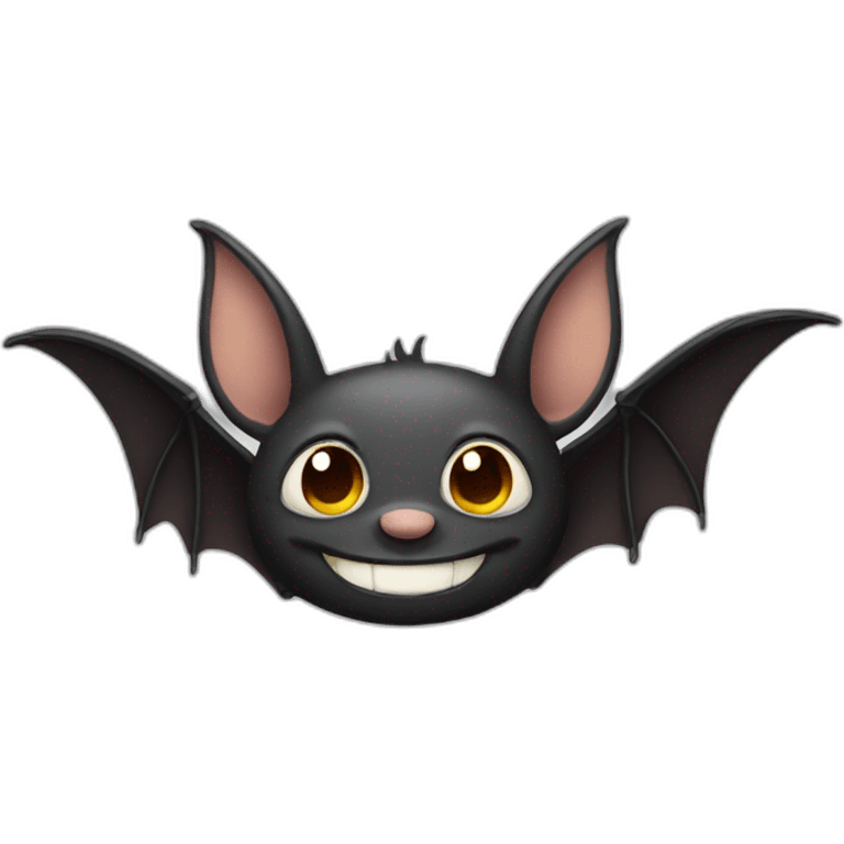 Smiling bat emoji