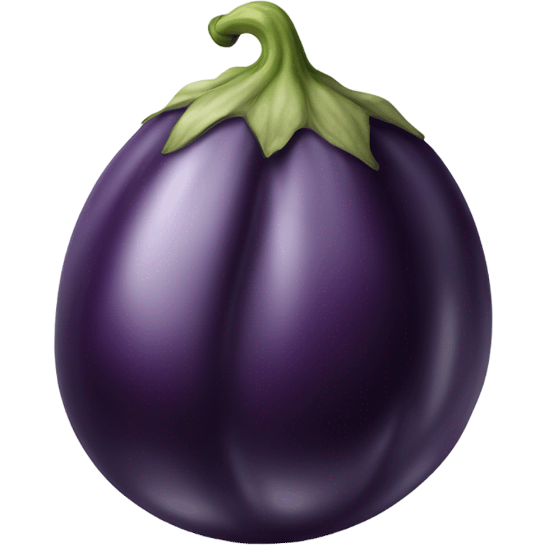 Extra large and thick eggplant emoji