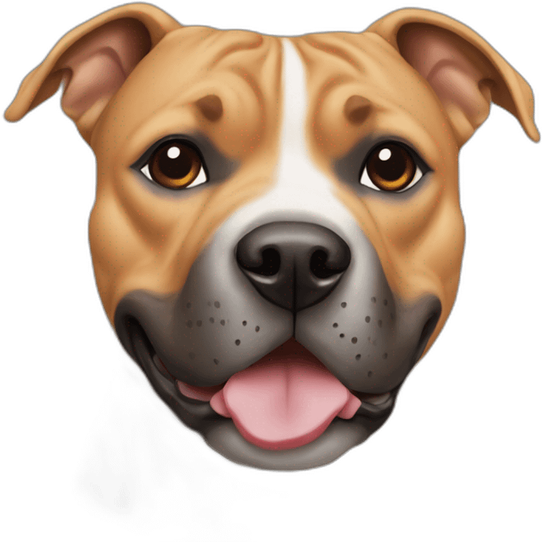 Staffordshire bull terrier emoji