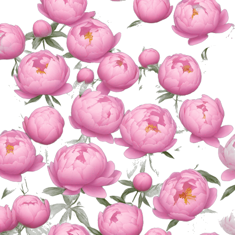 Peonies emoji