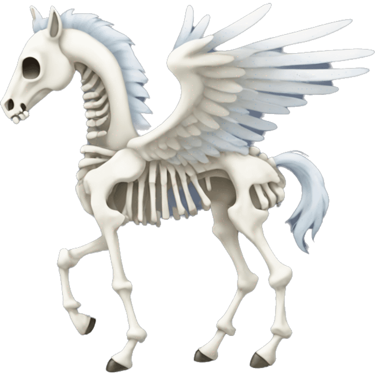 Skeleton Pegasus  emoji