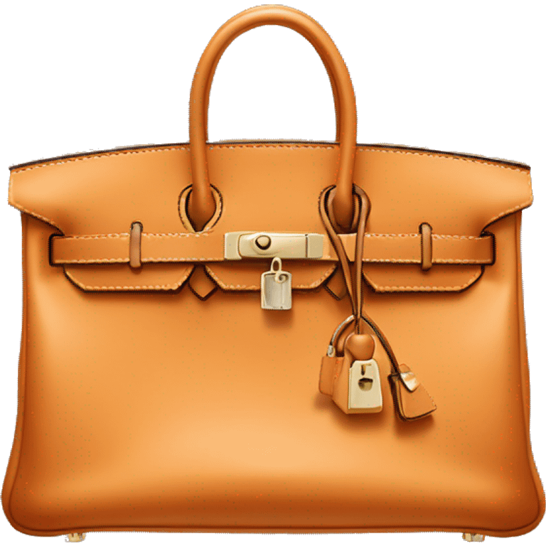 A Hermes birkin  emoji