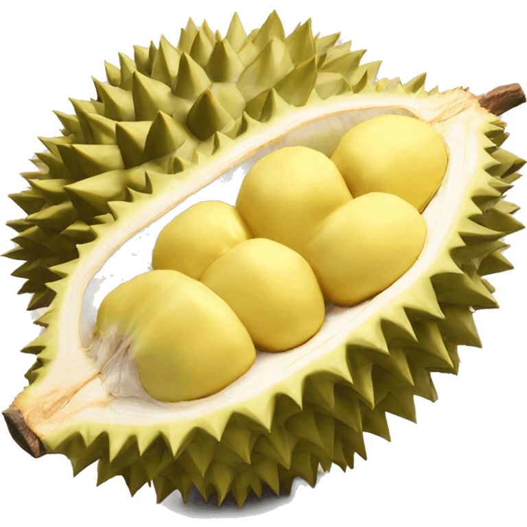 Durian fruit emoji