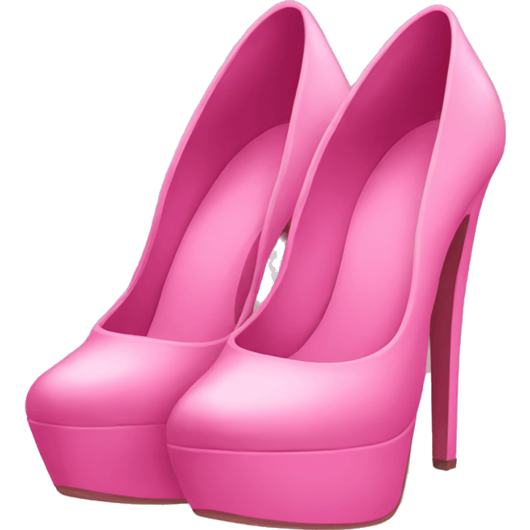 Pink heels emoji