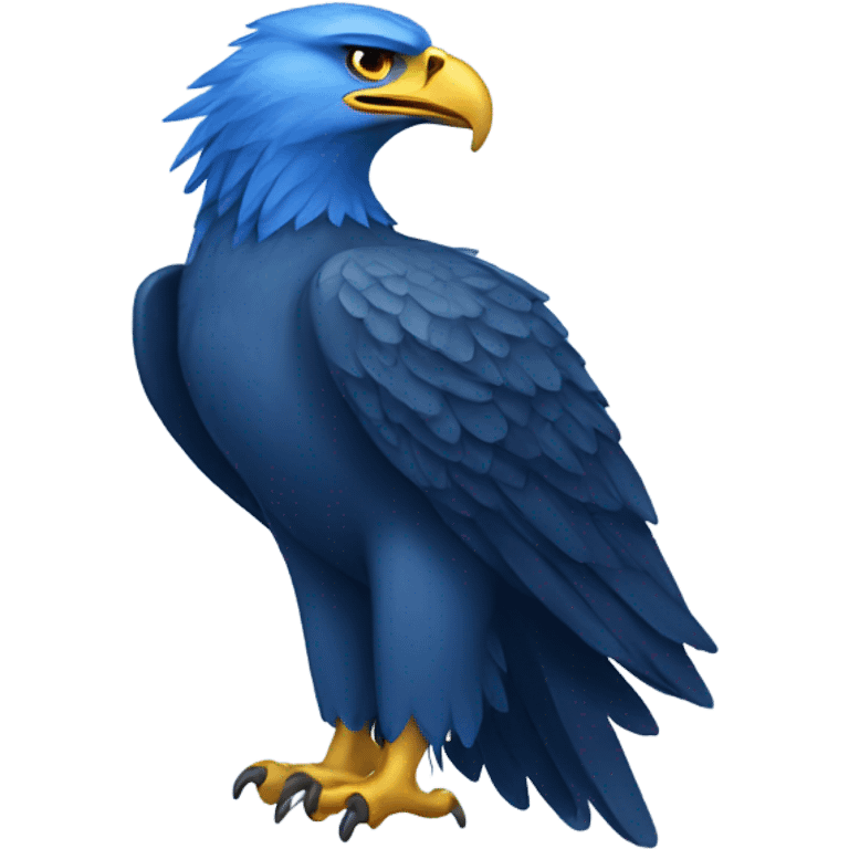 blue eagle emoji