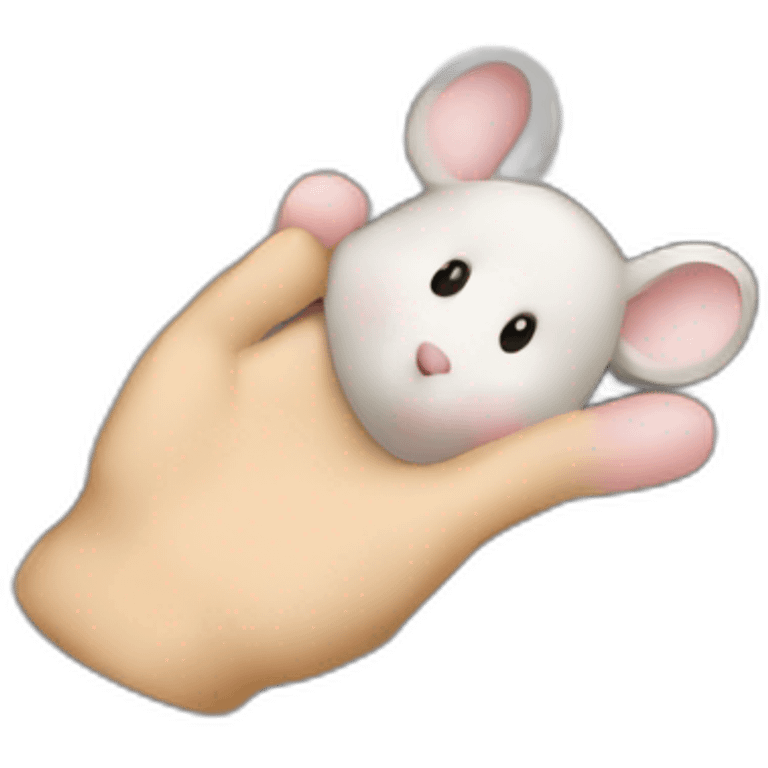 mouse and keyboard and hands emoji