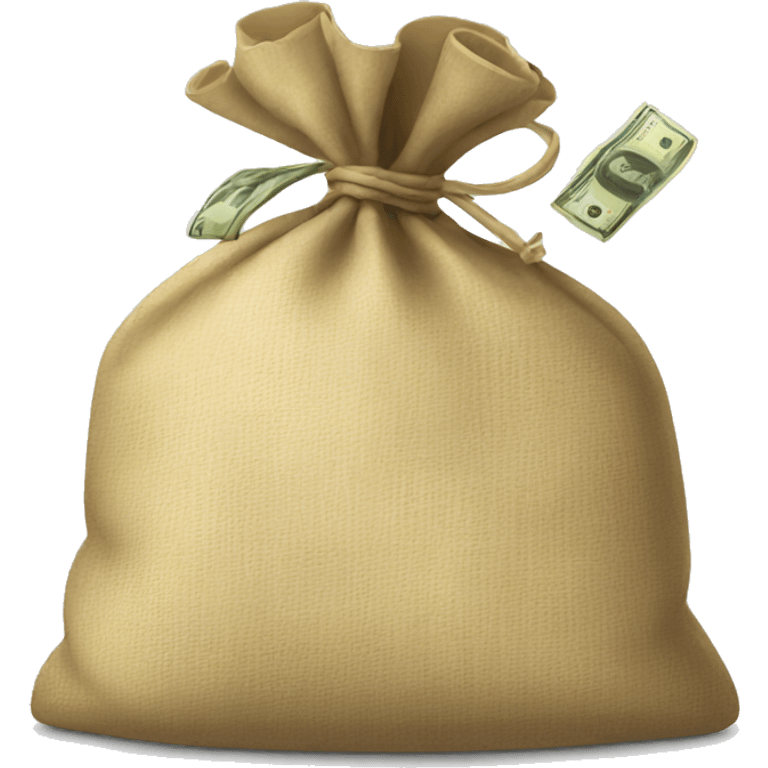 bag with money emoji