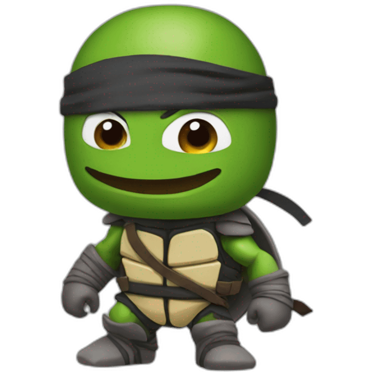 Mbappe ninja turtle emoji