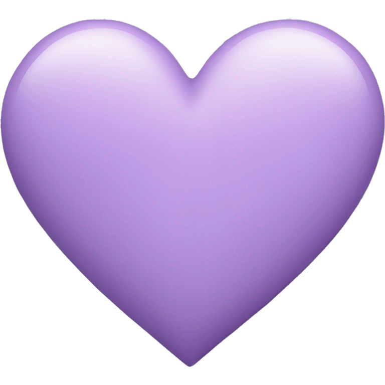 Pastel purple heart emoji