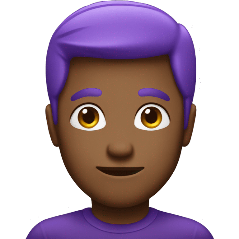 Purple emoji emoji