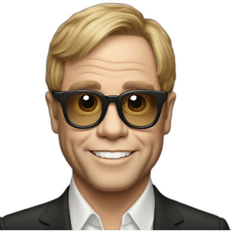 Elton John emoji