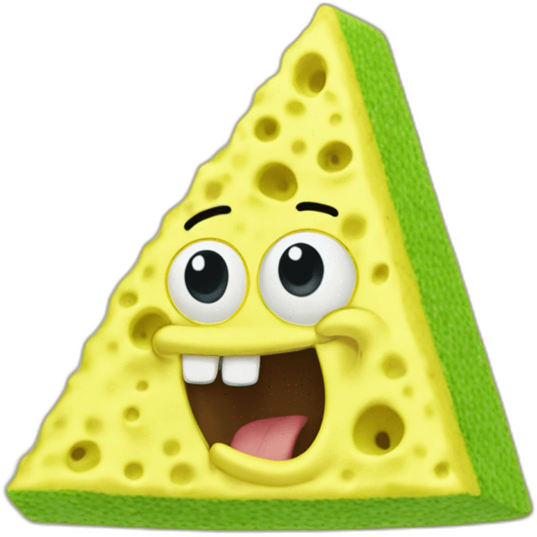 sponge bob triangle pants emoji