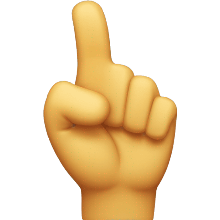 emoji with a single hand with two thumbs, one pointing up and one pointing down, indicating a merge of both thumbs up and thumbs down emoji emoji