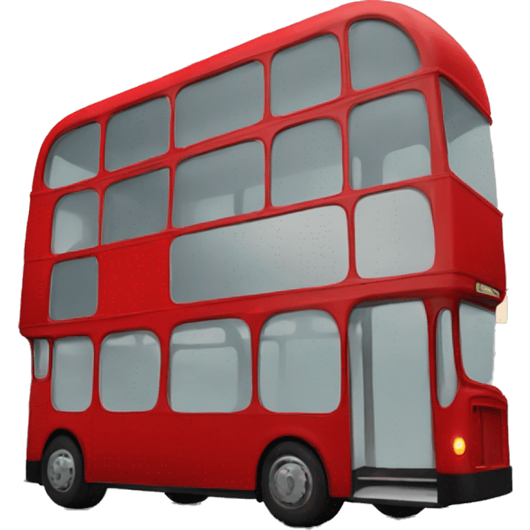 Double Decker bus emoji