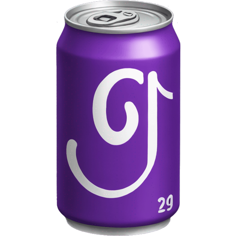 Purple can of coke emoji