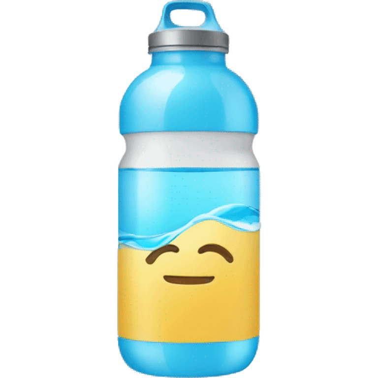 Water bottle emoji