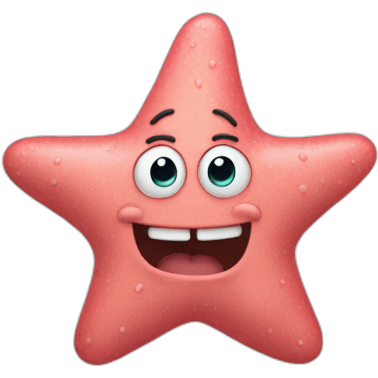 Patrick star emoji