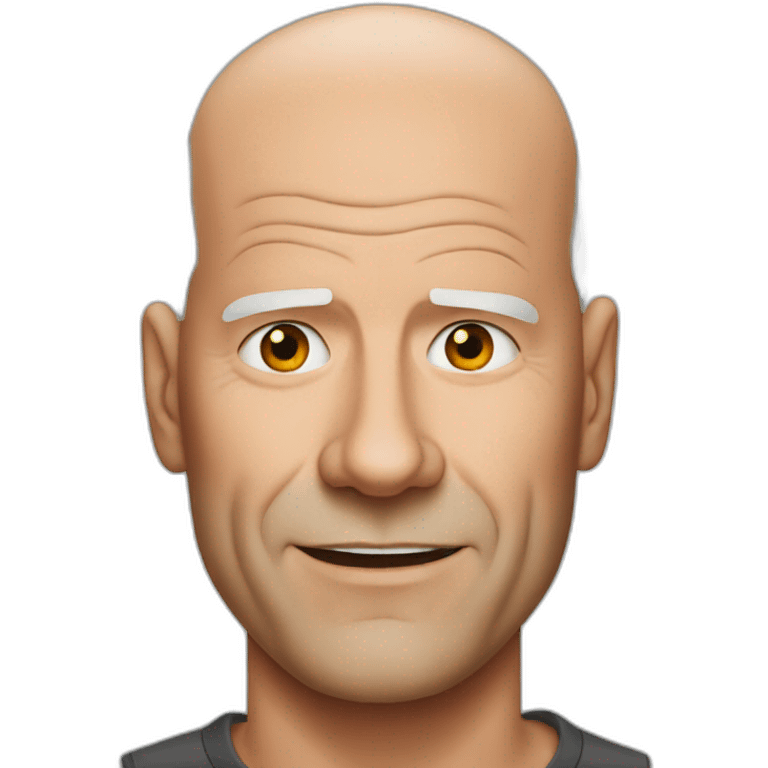 bruce willis emoji