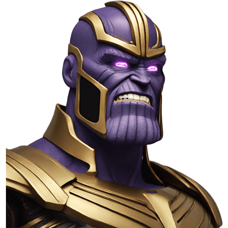 Thanos hitting the griddy emoji