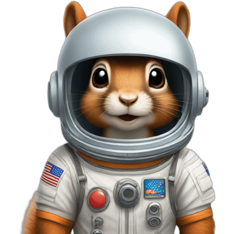 squirrel in a spacesuit emoji