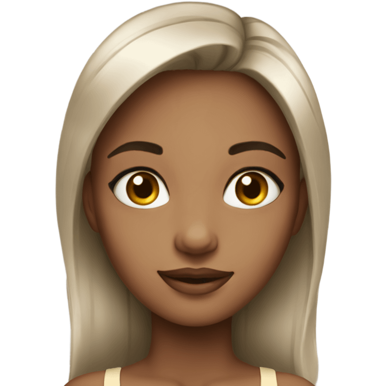 Beautiful girl emoji