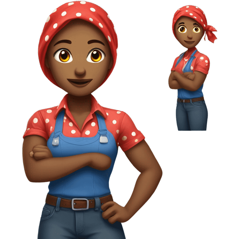 Rosie the Riveter emoji