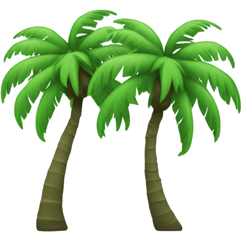 add palm trees emoji