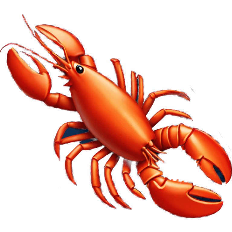 lobster on phone emoji