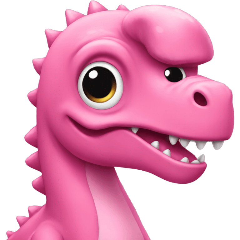 Pink dinosaur  emoji