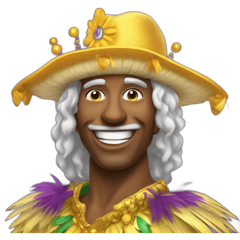 brasilian carnaval yang man emoji