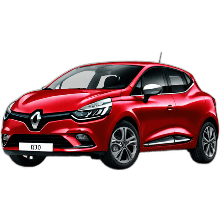 Renault clio rouge emoji