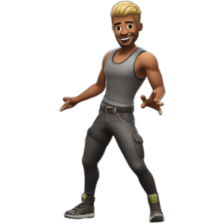 Guy from fortnite dance emoji