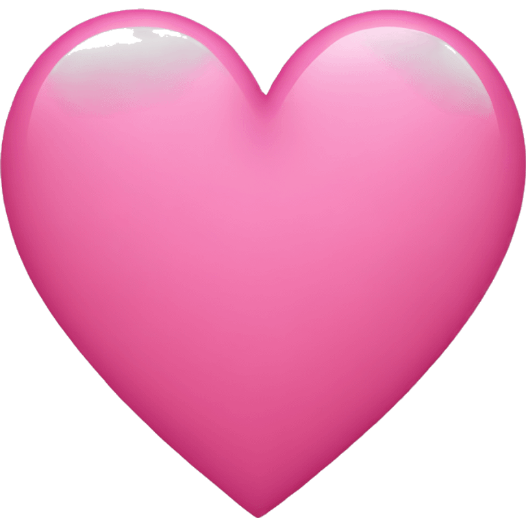 Pink heart emoji