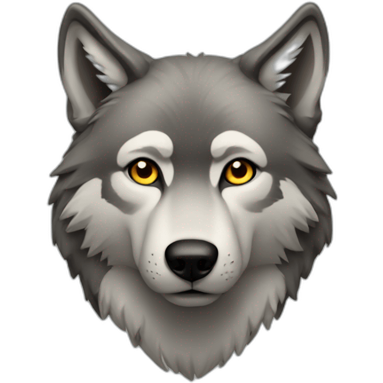 Wolf big emoji