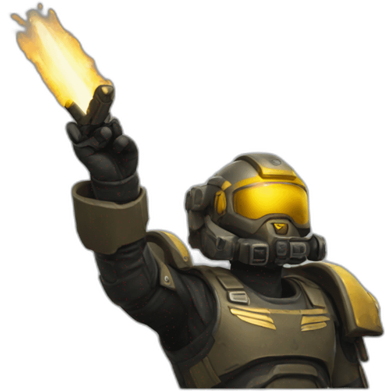 helldivers salute emoji